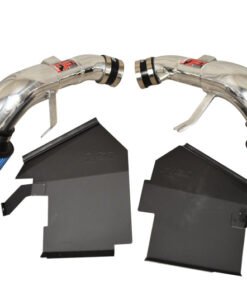 Injen 14 Infiniti Q50 3.7L V6 Polished Dual Short Ram Intake w/ MR Techn and Heat Shields