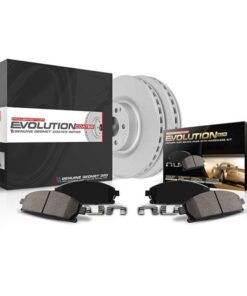Power Stop 20-21 Chevrolet Corvette Rear Z17 Coated Brake Kit