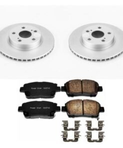 Power Stop 04-09 Toyota Prius Front Z17 Evolution Geomet Coated Brake Kit