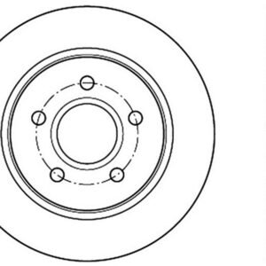 StopTech 12-15 Ford Focus w/ Rear Disc Brakes Rear Left Slotted & Drilled Rotor