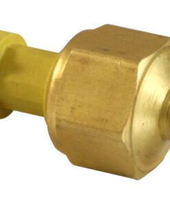 AEM 1 BAR / 15 PSIg Brass Sensor Kit & 12in Flying Lead Connector