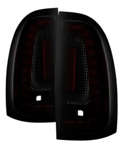 Spyder 05-15 Toyota Tacoma LED Tail Lights (Not Compatible w/OEM LEDS) - Smoke ALT-YD-TT05V2-LB-BSM
