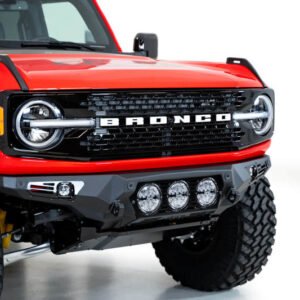 Addictive Desert Designs 21-22 Ford Bronco Bomber Front Bumper (w/ 3 Rigid 360 Mounts)