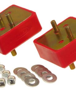 Prothane 67-92 Jeep V8 Motor Mounts - Red