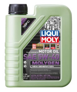 LIQUI MOLY 1L Molygen New Generation Motor Oil 5W40 - Case of 6