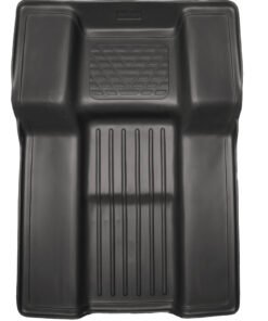 Husky Liners 07-10 GM Escalade/Tahoe/Yukon WeatherBeater Black Walkway (2nd Row Bucket) Floor Liners