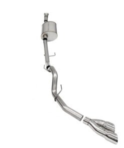 Corsa 2021-2022 Ford F-150 SuperCab/6.5in Bed 5.0L V8 Sport Cat-Back Single Side Exit-Polished