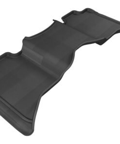 3D MAXpider 2009-2020 Dodge Ram 1500/2500/3500 Crew Cab Kagu 2nd Row Floormats - Black