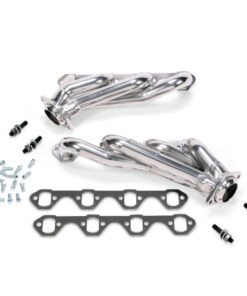 BBK 79-93 Mustang 5.0 Shorty Unequal Length Exhaust Headers - 1-5/8 Silver Ceramic