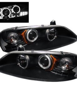 Spyder Chrysler Sebring 01-03 Projector Headlights LED Halo LED Blk PRO-YD-CSEB01-HL-BK