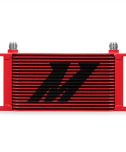 Mishimoto Universal 19 Row Oil Cooler - Red