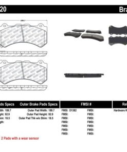 StopTech Performance Brake Pads