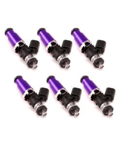 Injector Dynamics ID1050X Injectors 14mm (Purple) Adaptor Tops Denso Lower (Set of 6)