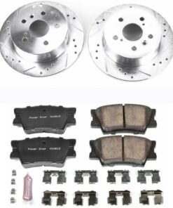 Power Stop 07-12 Lexus ES350 Rear Z23 Evolution Sport Brake Kit
