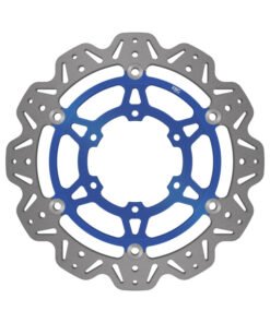 EBC 17-21 Suzuki GSX-R 1000 A (w/ABS/Brembo Radial Caliper) Front Left/Right Vee Floating Blue Rotor