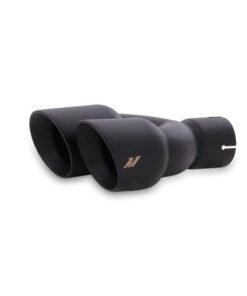 Mishimoto 14-16 Ford Fiesta ST 1.6L 2.5in Stainless Steel Resonated Cat-Back Exhaust w/ Black Tips