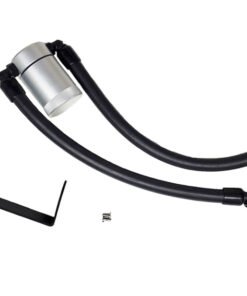 J&L 13-17 Ford Explorer Sport EcoBoost V6 Passenger Side Oil Separator 3.0 - Clear Anodized