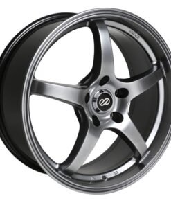 Enkei VR5 16x7 45mm Offset 5x114.3 Bolt Pattern 72.6 Bore Dia Hyper Black Wheel