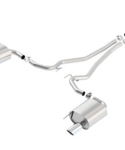 Borla S Type Cat Back 15-17 Ford Mustang 2.3L EcoBoost MT/AT 2.25in pipe 4in tip