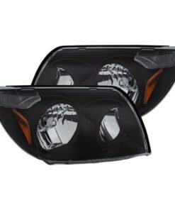 ANZO 2003-2005 Toyota 4Runner Crystal Headlights Black