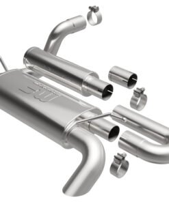 MagnaFlow 18-23 Jeep Wrangler JL 2.0L/3.6L Overland Series Axle-Back Exhaust
