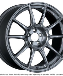 SSR GTX01 19x9.5 5/120 +38mm Offset Dark Silver Wheel (S/O, No Cancellations)