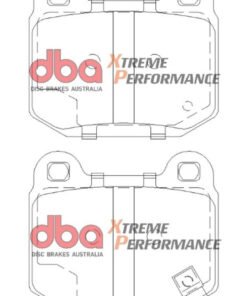 DBA 03-06 EVO / 04-09 STi / 03-07 350Z Track Edition/G35 w/ Brembo XP650 Rear Brake Pads
