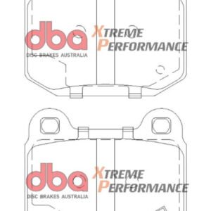 DBA 03-06 EVO / 04-09 STi / 03-07 350Z Track Edition/G35 w/ Brembo XP650 Rear Brake Pads
