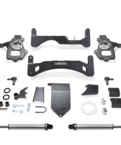 Fabtech 14-18 GM C/K1500 w/OE Forged UCA 6in Perf. System Gen II w/DL 2.5 Coilovers & Rear DL Shocks