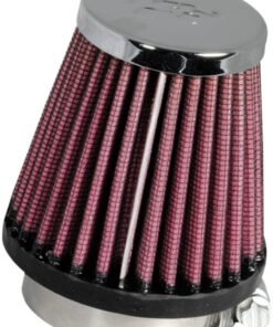 K&N Universal Chrome Filter 1 15/16 inch FLG / 3 inch Base / 2 inch Top / 3 inch Height