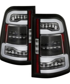 Spyder Dodge Ram 19-20 LED Tail Light Black ALT-YD-DR19HAL-SEQ-BK