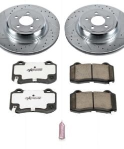 Power Stop 05-10 Chrysler 300 Rear Z26 Street Warrior Brake Kit