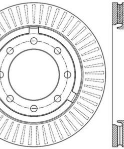 StopTech Power Slot 12-13 Ford F-250/F-350 Rear Right Slotted Rotor