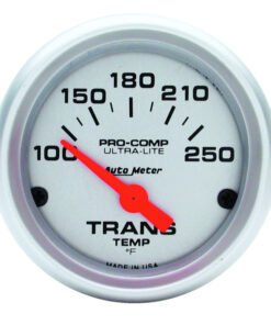 Autometer Ultra-Lite 52mm  100-250 Degree F Mechanical Transmission Temperature Gauge