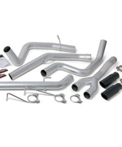Banks Power 14-15 Dodge Ram 1500 3.0L Diesel Monster Exhaust System - SS Dual Exhaust w/ Black Tips