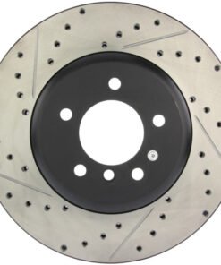 StopTech 08-09 BMW 535 Series / 04-09 545i/550i/645Ci/650i Slotted & Drilled Right Front Rotor