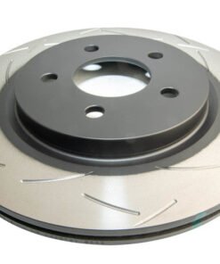 DBA 05-13 Ford Mustang GT/V6 Rear Slotted 4000 Series Rotor