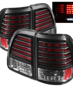 Spyder Toyota Land Cruiser 98-05 LED Tail Lights Black ALT-YD-TLAN98-LED-BK