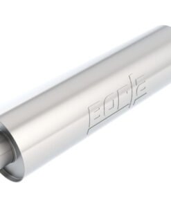 Borla Heavy Duty (Truck) Muffler - 3in Center-Center 24in x 6.75in Round (Notched)
