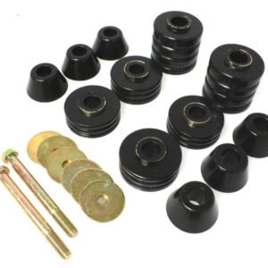 Energy Suspension 3.4103G Black Body Mount Bushings Kit