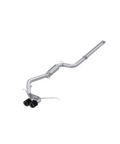 MBRP 13-18 Ford Focus ST 2.0L EcoBoost SS 3in Cat-Back Dual Outlet w/ Carbon Fiber Tips - T304