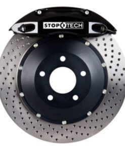 StopTech BBK 01-07 BMW M3 (E46) Rear 4 Piston ST-40 355x32mm Black Calipers Drilled Two Piece Rotors