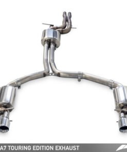 AWE Tuning Audi C7.5 A6 3.0T Touring Edition Exhaust - Quad Outlet Diamond Black Tips