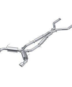 MBRP 16-22 Infiniti Q50 3.0L RWD/AWD 3in Cat-Back Dual Split Rear Street Version T304