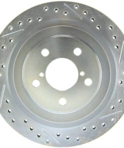 StopTech Select Sport 05-09 Subaru Legacy Select Slotted & Drilled Vented Left Rear Brake Rotor