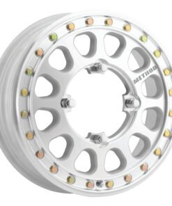 Method MR401-R UTV Beadlock 15x5 5+0/+46mm Offset 4x136 106mm CB Raw Machined w/BH-H24155 Wheel