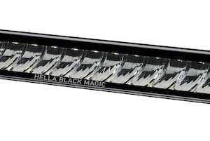 Hella Universal Black Magic 20in Thin Light Bar - Driving Beam