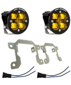 Baja Designs 2019+ Ram 2500/3500 Big Horn Fog Pocket Kit - Amber