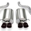 Corsa 05-08 Chevrolet Corvette C6 6.0L V8 Black Sport Axle-Back Exhaust