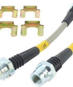 StopTech 98-06 Golf 1.8 Turbo/VR6/20th Ann Rear Stainless Steel Brake Line Kit (does not replace all
